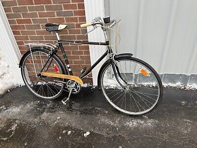 1960s Hercules Mens 3 Speed Complete Bicycle Vintage Antique Made England Frame 