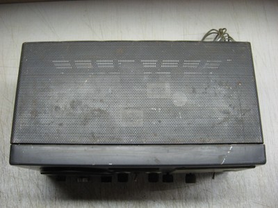 VINTAGE HALLICRAFTERS MODEL S-40A VACUUM TUBE SHORTWAVE HAM RADIO RECEIVER