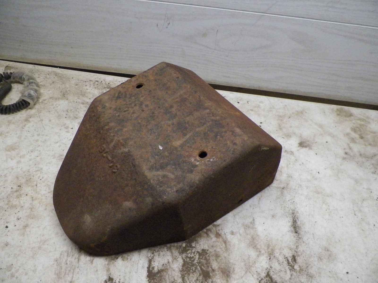 Old Cast Iron Windmill Water Trough for Flower Poy Garden Planter Lot E