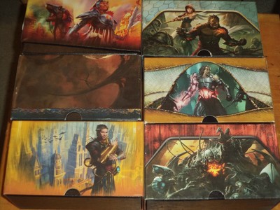 Empty Fat Pack Boxes Box Magic the Gathering MTG Time Spiral Mirrodin Lot 14