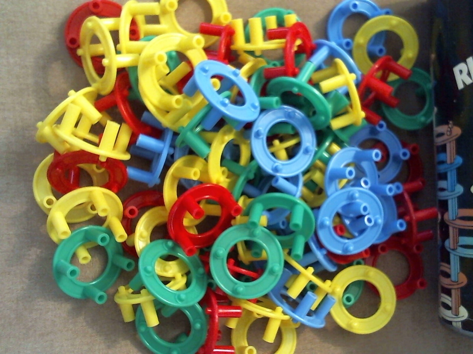 VINTAGE SLINKY FORMATIONS FORM-A-TIONS CREATIVE BUILDING TOYS AGE 4-10