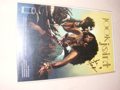 Jook Joint #1 Cover A   Signed Tee Franklin W/ Midtown Comics COA Sweet Book @@