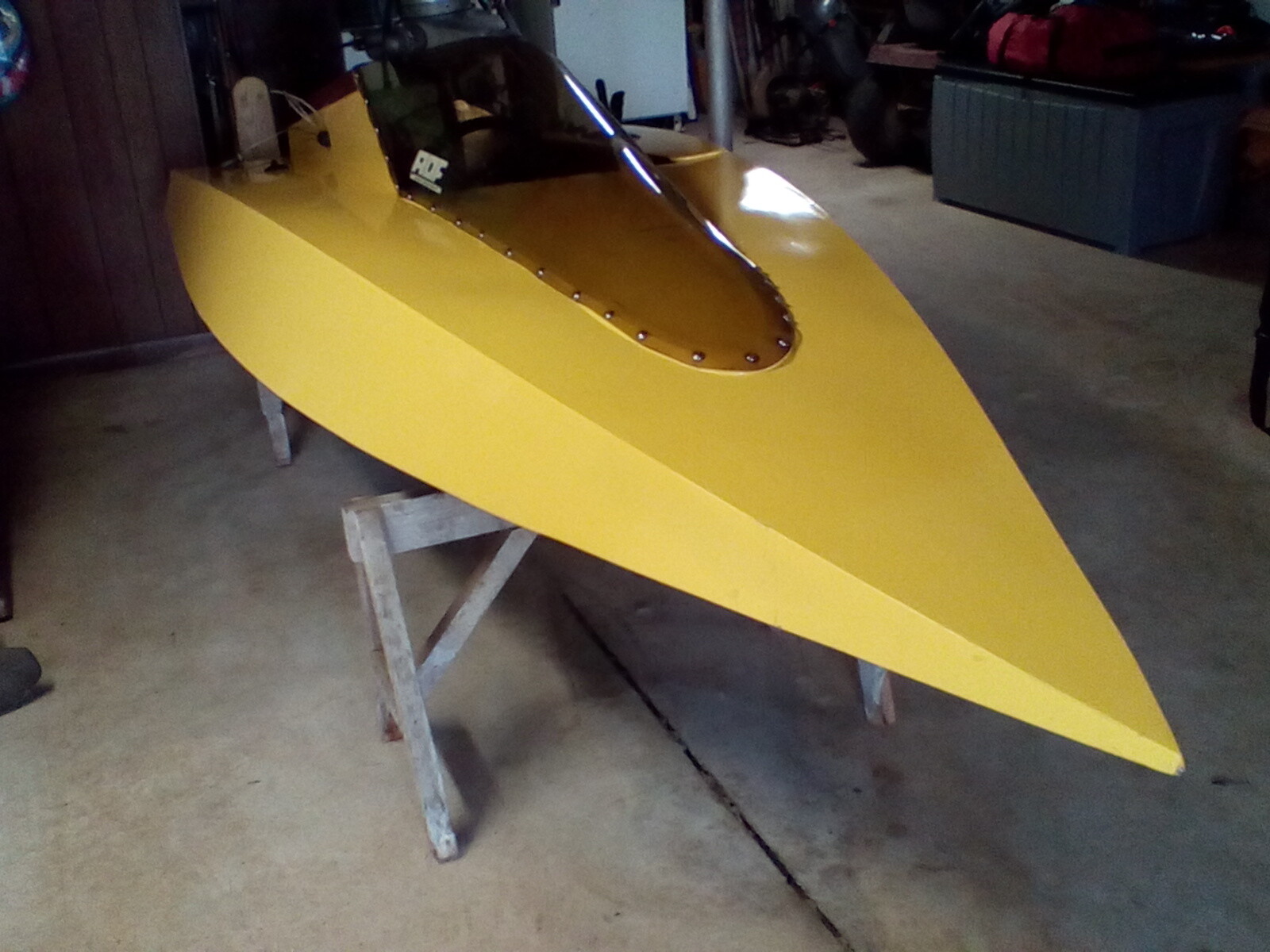 Vintage Sorensen B-mod runabout lake racer