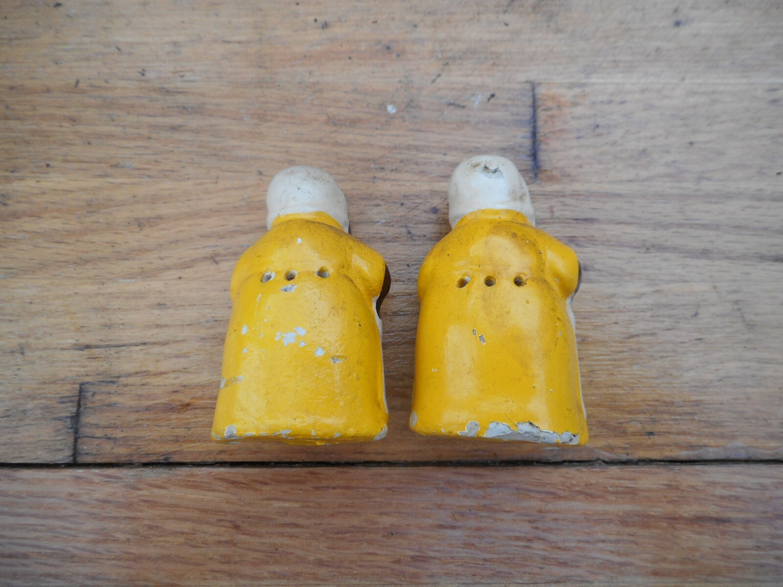 Vintage Black Americana Mammy Aunt Jemima Salt Pepper Shakers Rare