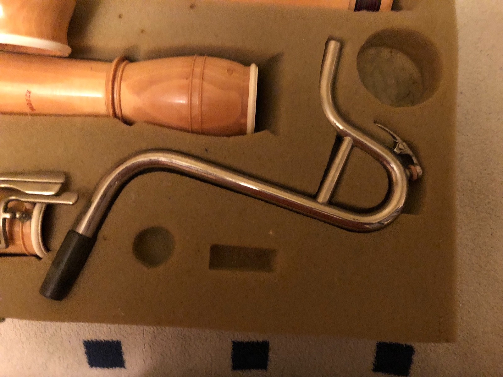 Vintage Moeck Meisterstuck bass recorder