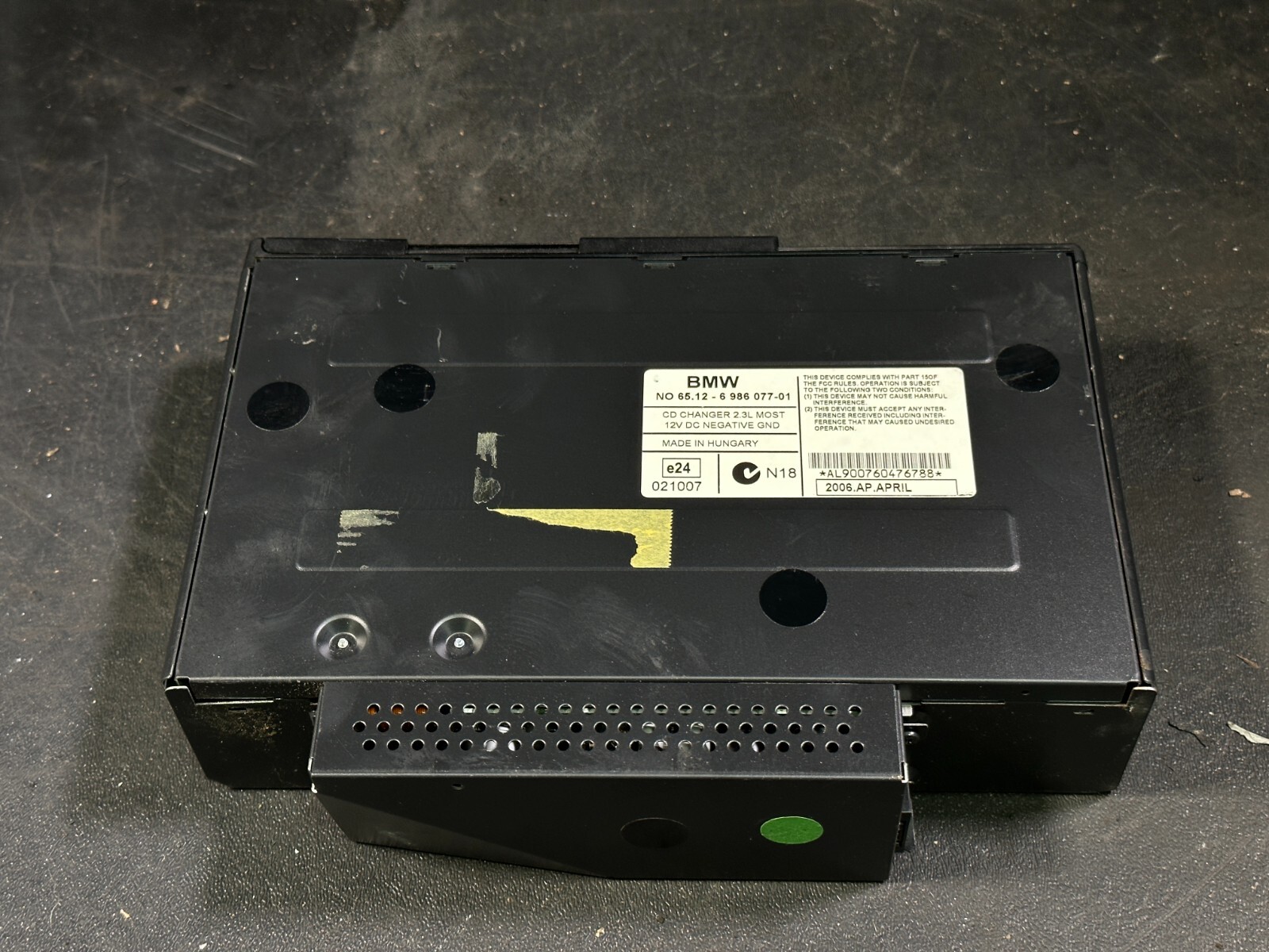 06-08 BMW E90 328i 325i 330i 335i CCC CD Changer Unit OEM