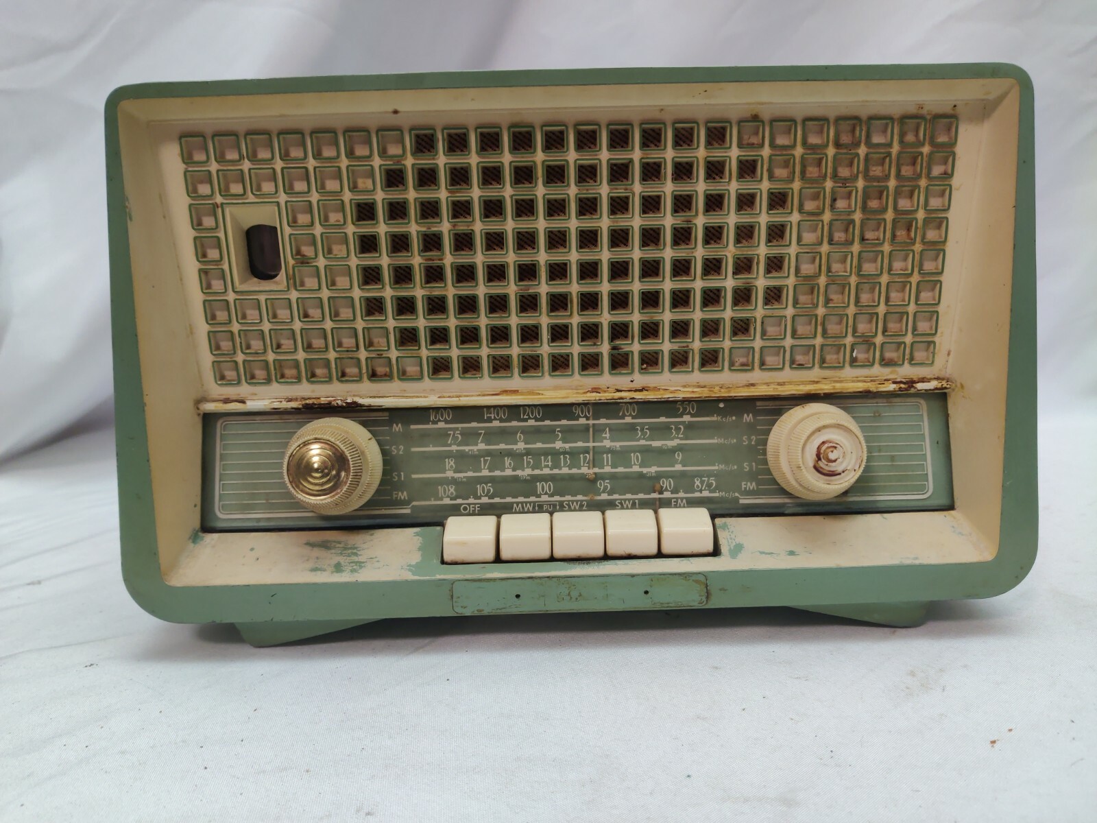 Vintage Philips Philetta Tube Table Radio Holland Norelco Vintage Philips Philetta Tube Table Radio Holland Norelco