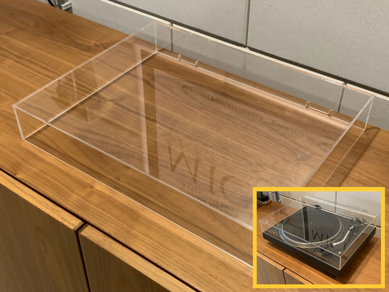 Technics SL-1500, SL1500, SL-1500 MK2 Compatible Dust Cover