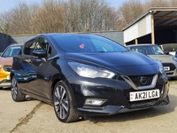 2021 Nissan Micra 1.0 IG-T 92 Tekna 5dr CVT HATCHBACK Petrol Automatic