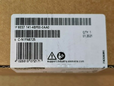 Siemens 6ES7 141-4BF00-0AA0 Electronic Module, ET 200Pro