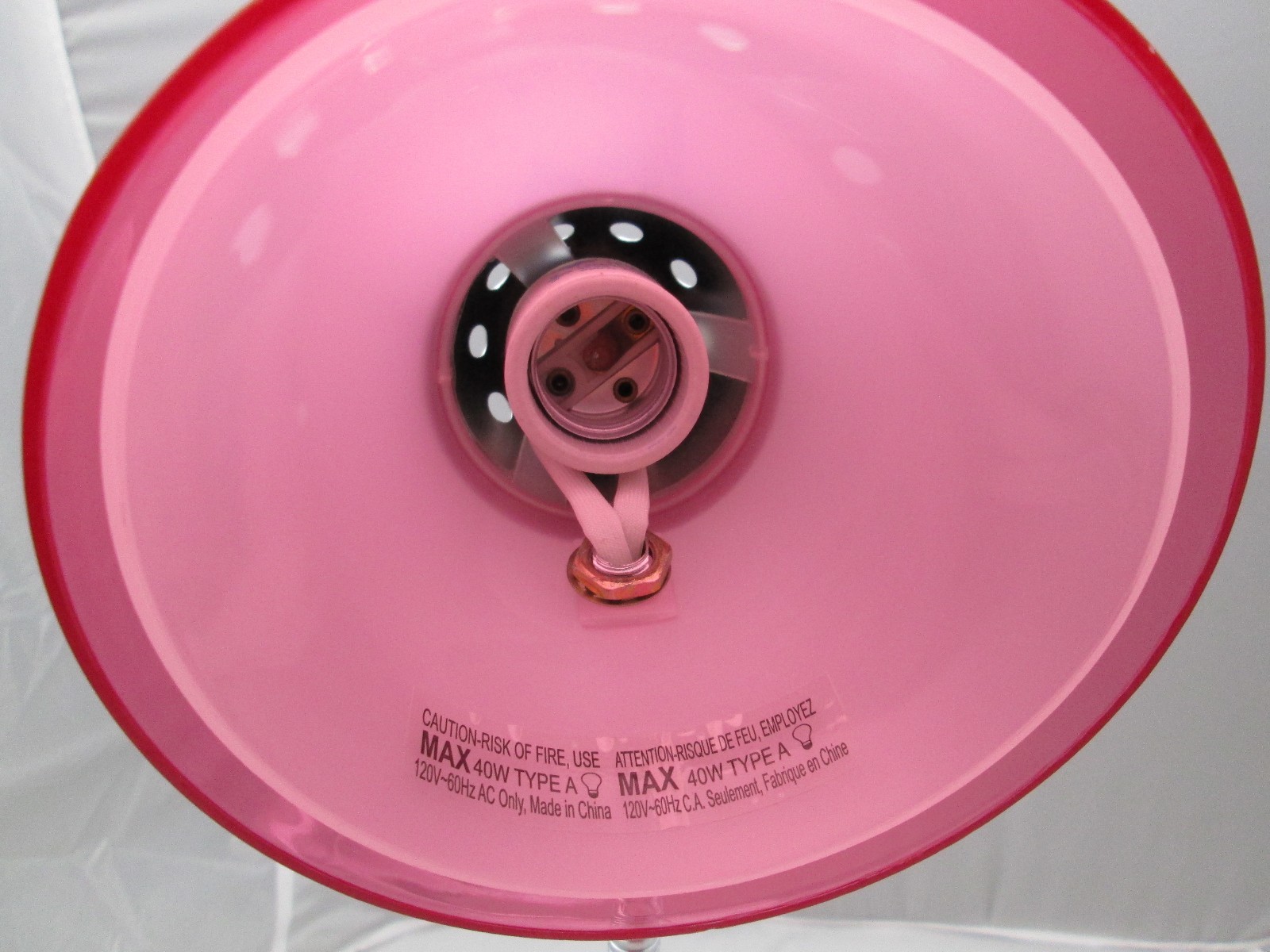 Portable Table Desk Lamp With Organizer Gooseneck Pink Student