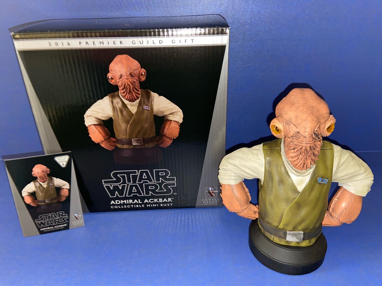 ジェントル・ジャイアント　アクバー提督 スター・ウォーズ ミニバスト アクバー提督[ジェントル