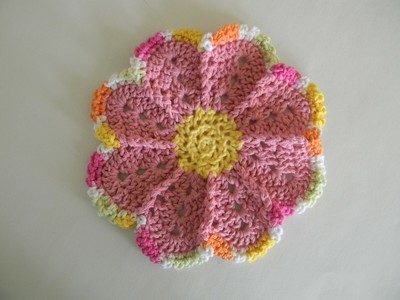 oh JOY! Easter Handmade Crochet Dishcloths Cotton 