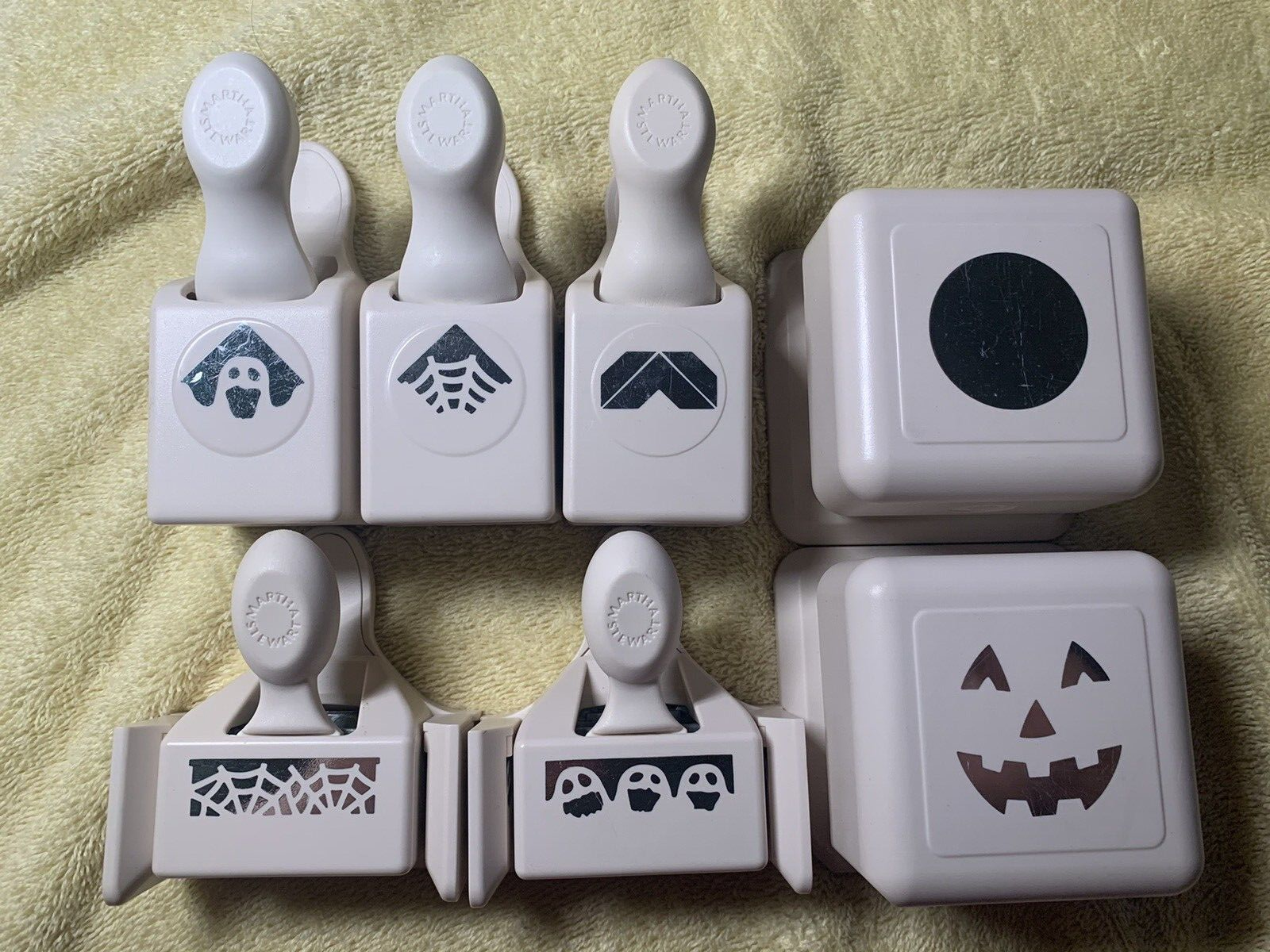 Martha Stewart Craft Supplies Paper Punches Punch Lot Of 7 Halloween 🎃