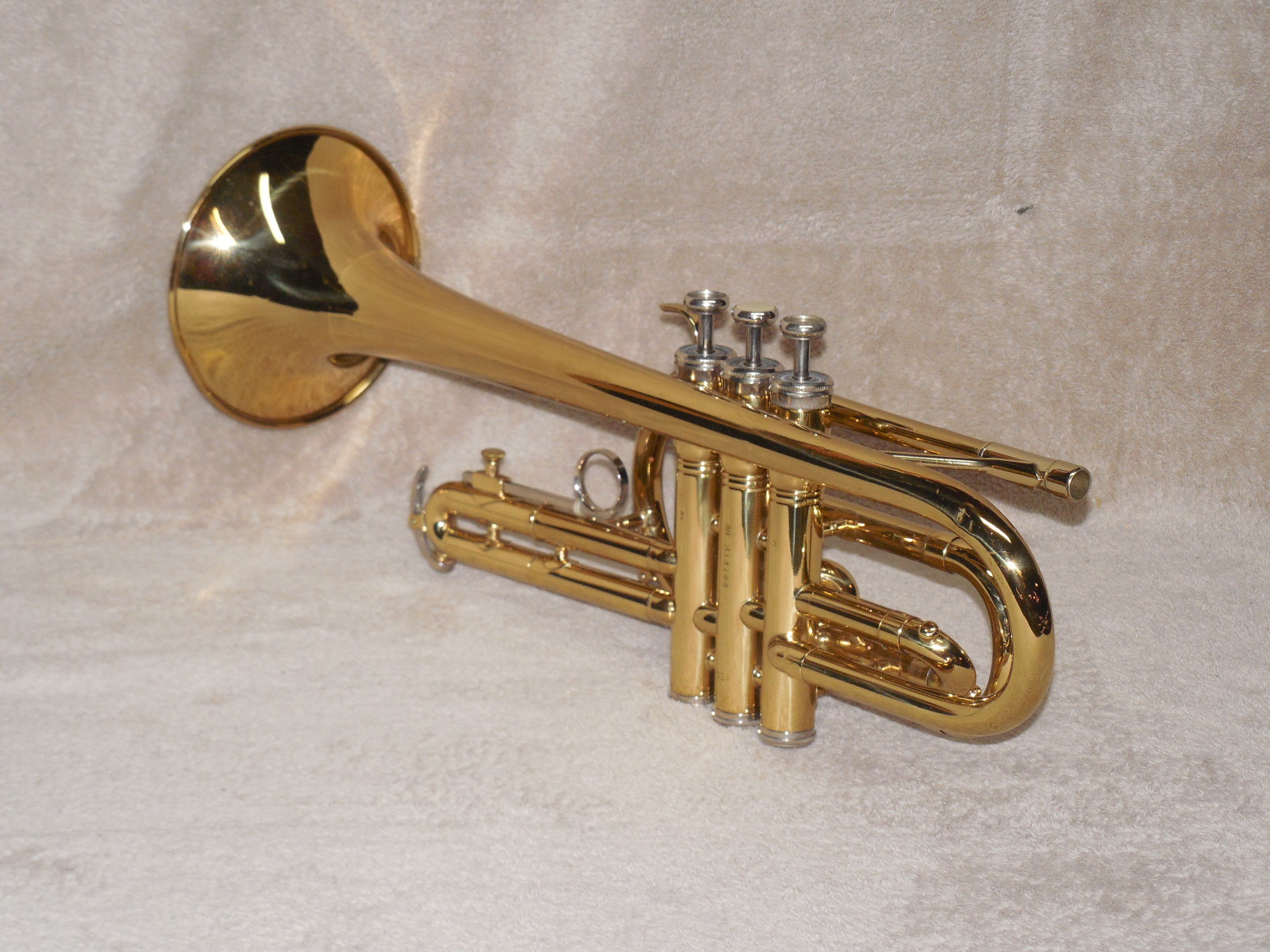 King Tempo Cornet, mdl 602 USA, Great Finish, Nice Benge 5C MP