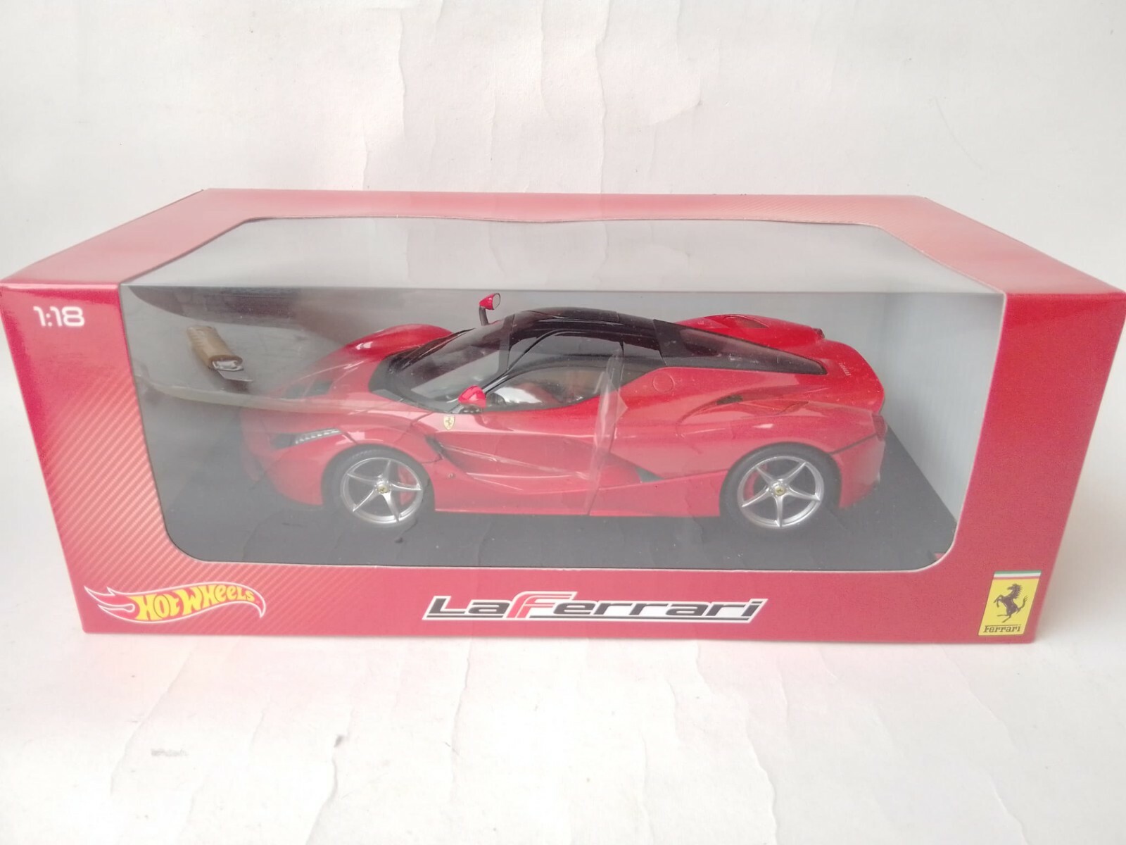 Hot Wheels Ferrari LaFerrari Red 2013 1/18 BLY52 | eBay