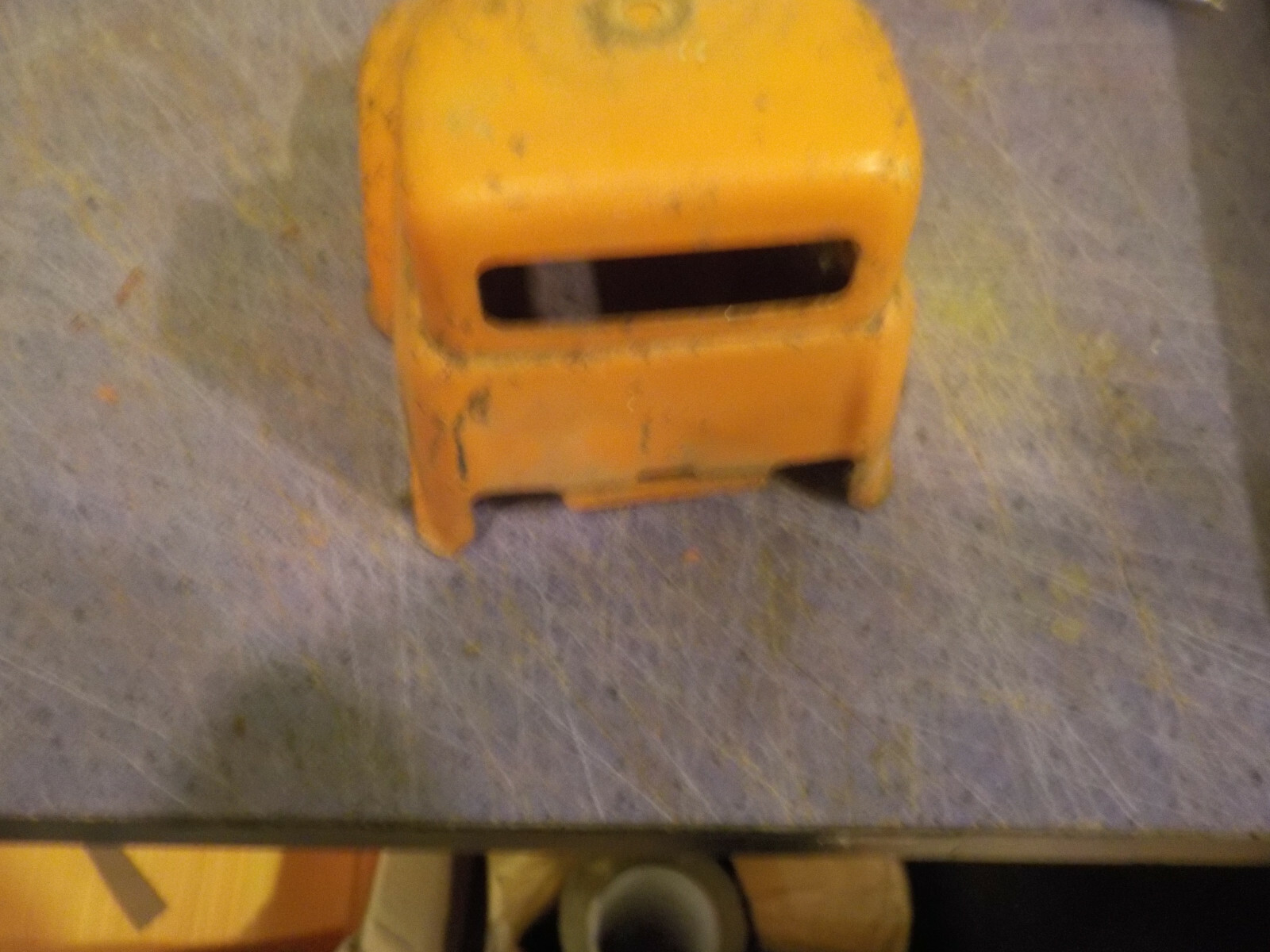 vintage tonka ford truck cab orange 1954-55 for parts