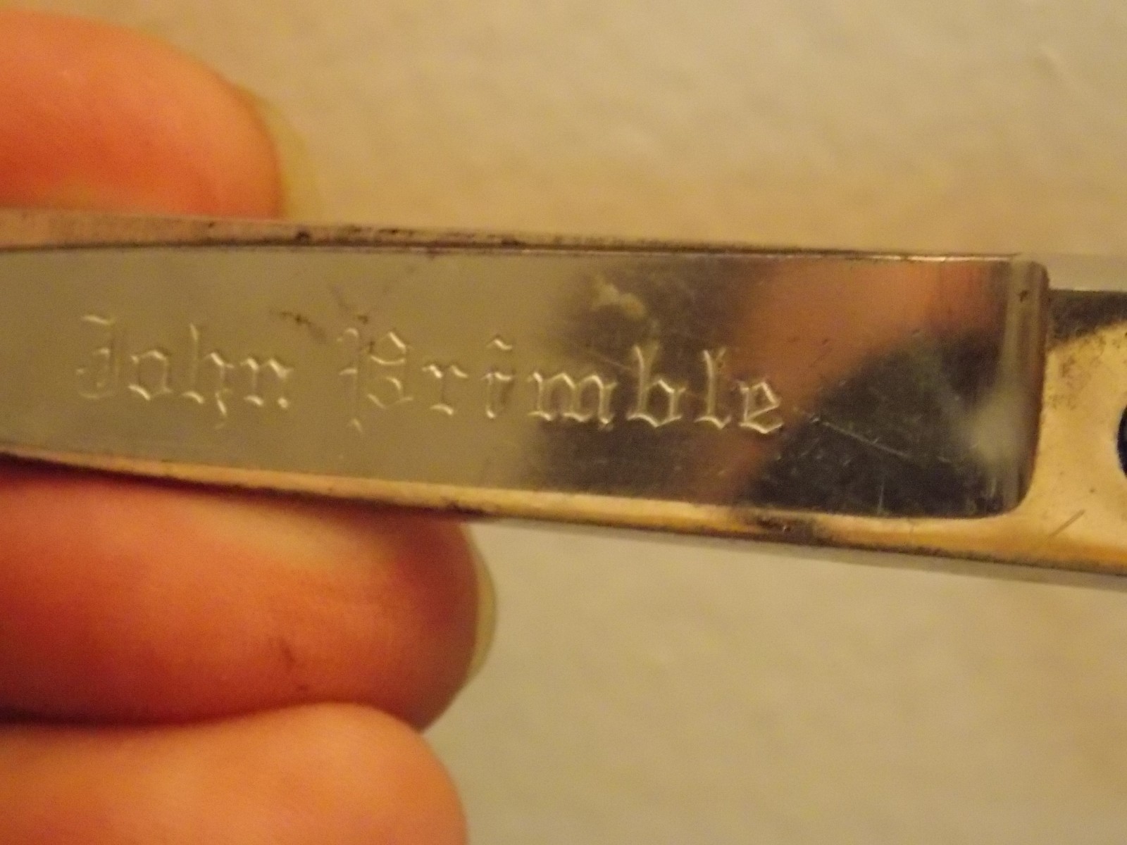 Vintage John Primble Small Sewing Scissors 1930s