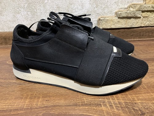 Balenciaga Race Runner Black Sneakers Size 42 | eBay
