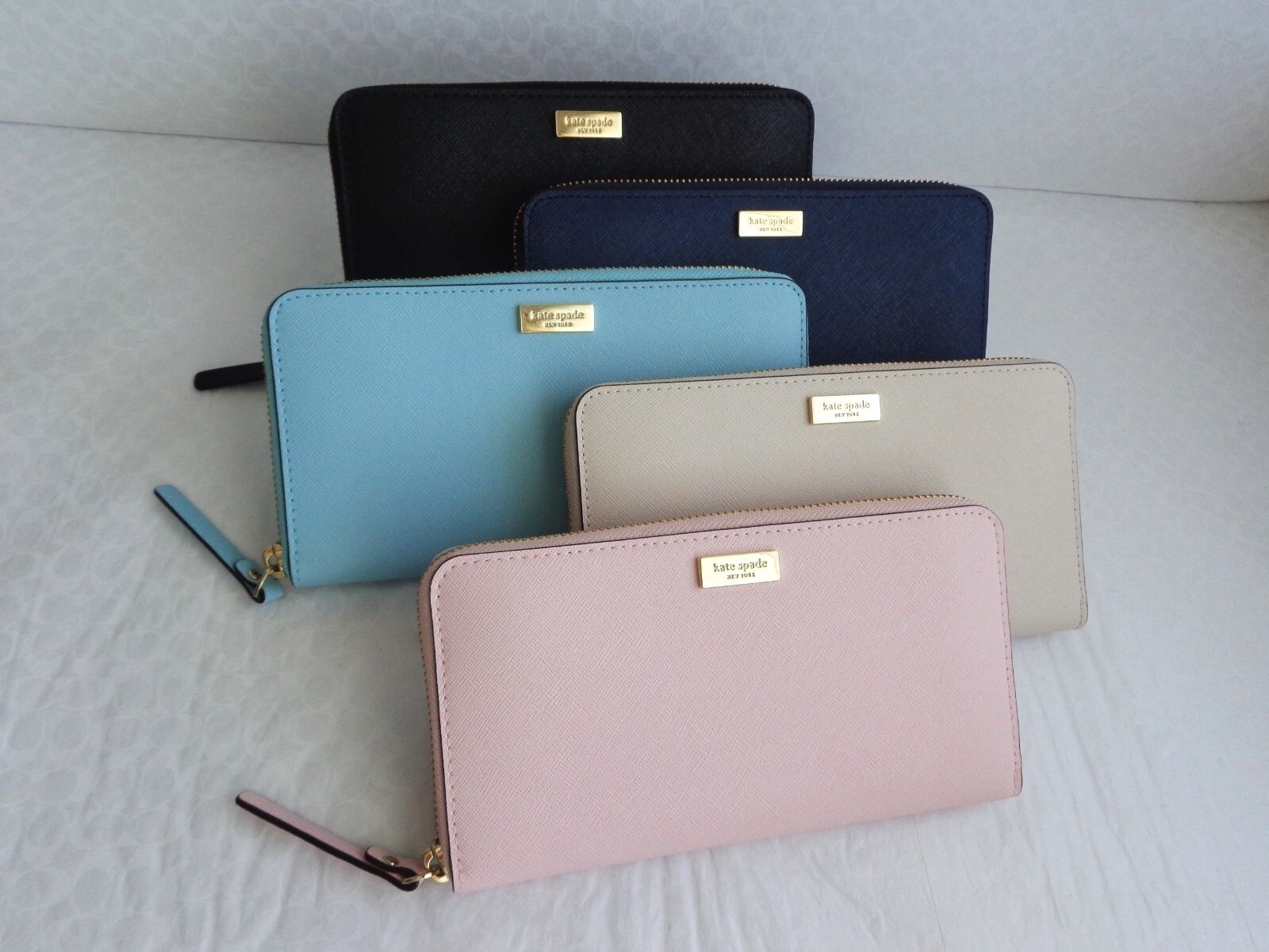 Kate Spade NWT Neda WLRU 1148 Newbury Lane Zip Around Wallet