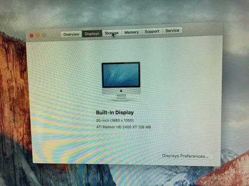 Apple iMac 20'' - 2.4GHz Core 2 Duo 250GB, 4GB w/Keyboard