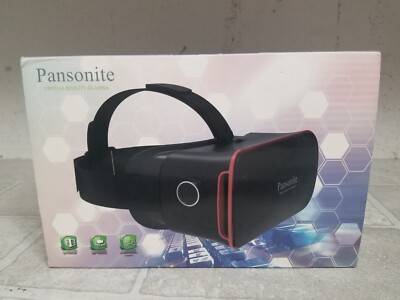 BRAND NEW Pansonite 3D VR Glasses Virtual Reality Headset for Games/3D Movies 