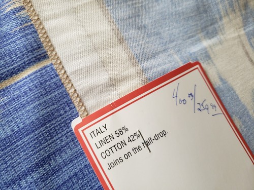 BRUNSCHWIG & FILS Fabric Remnant - BAYADERE IKAT - 27