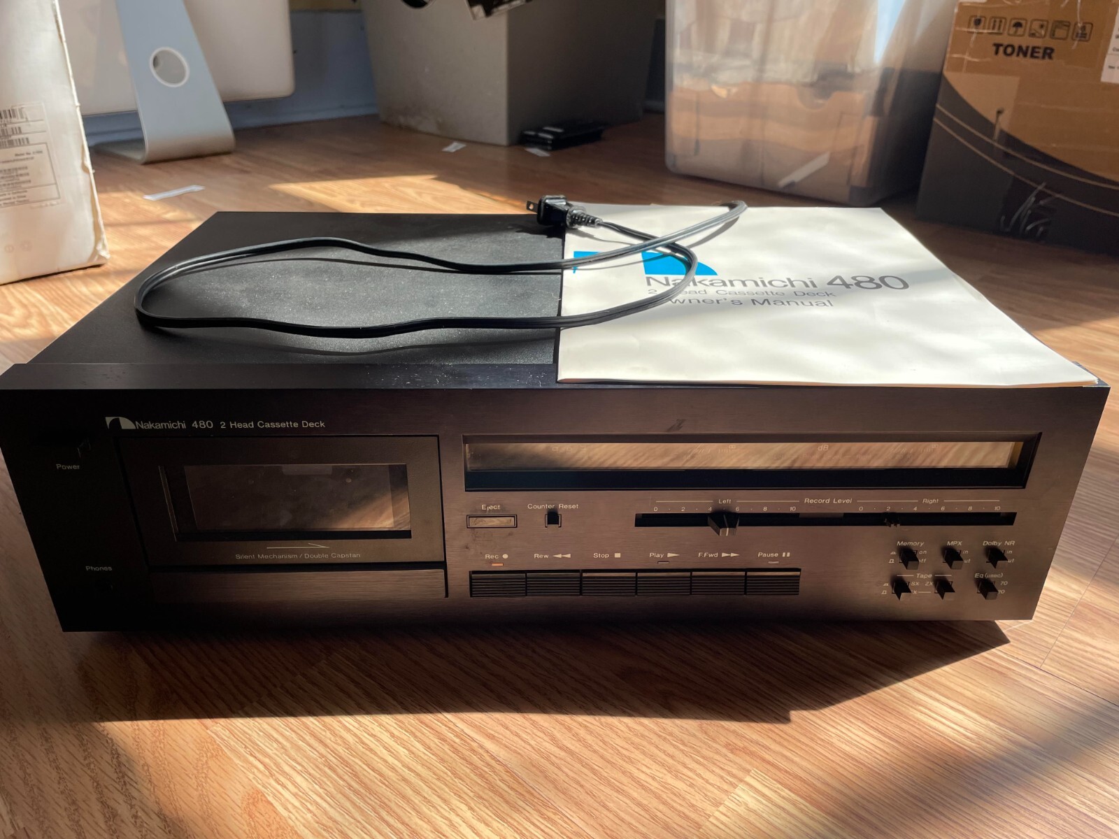 Nakamichi 480 2 Head Cassette Deck | Nakamichi 480 Cassette Deck Nakamichi 480 2 Head Cassette Deck | Nakamichi 480 Cassette Deck