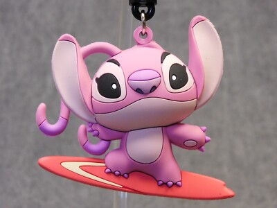 Disney Sports NEW * Angel Surfing Clip * Blind Bag Open Series 55 Keychain