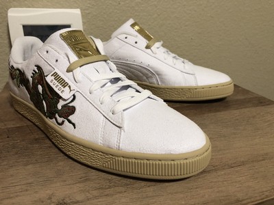 puma court classic dragon patch
