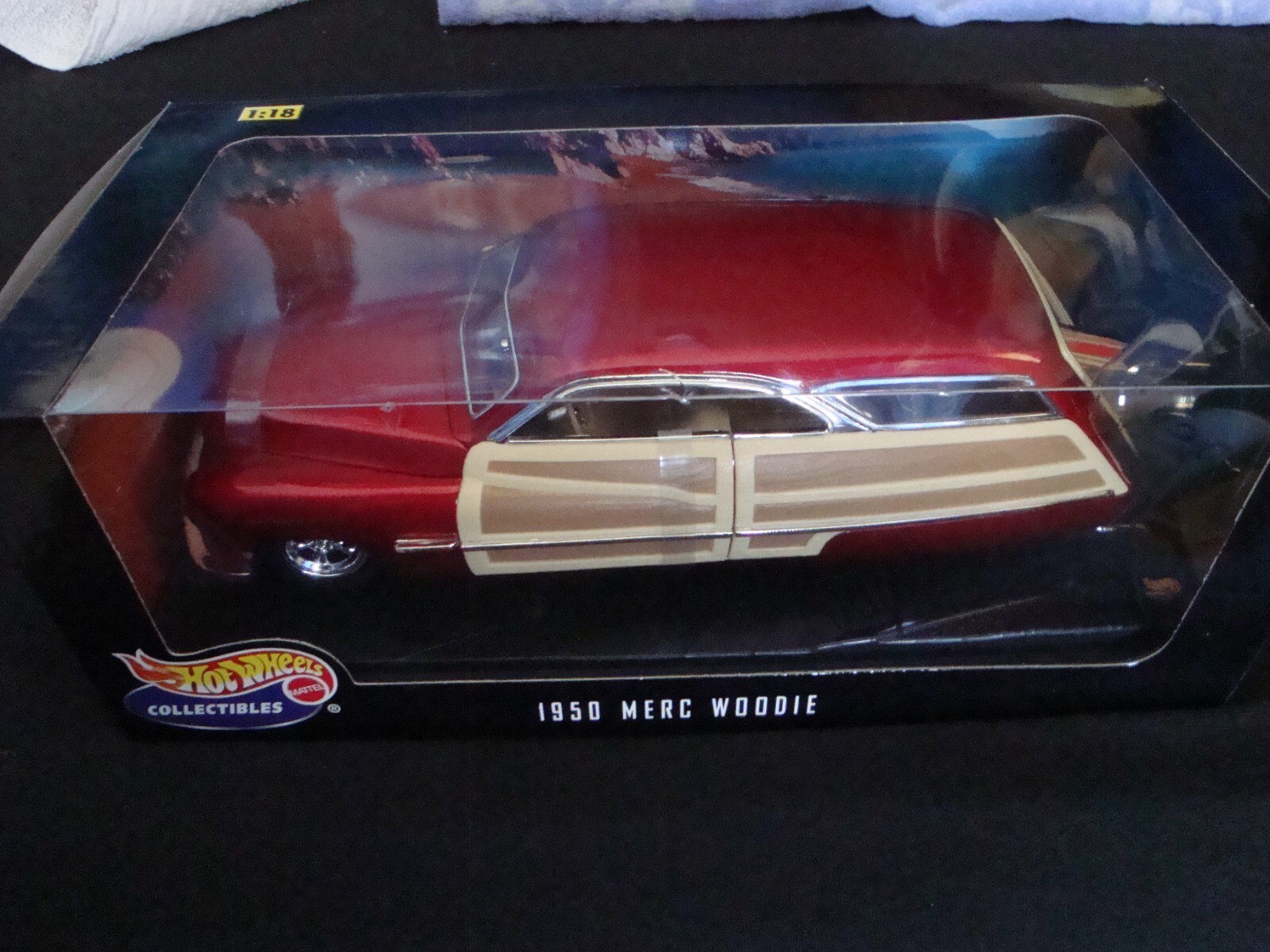 1950 MERC マーキュリー　ワゴン　ウッディー　ホットホイール 1950 Merc Woodie Wagon Hot Wheels Collectibles New In