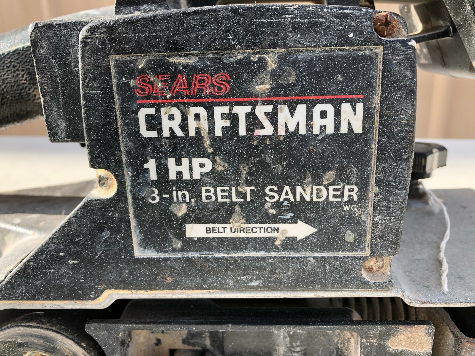 SEARS CRAFTSMAN 315.117151 3 in. BELT SANDER 3 x 21