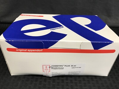 (24/Pk) EPPENDORF Combitips Plus 25mL Plastic Pipet Tips Non-Sterile 022266551