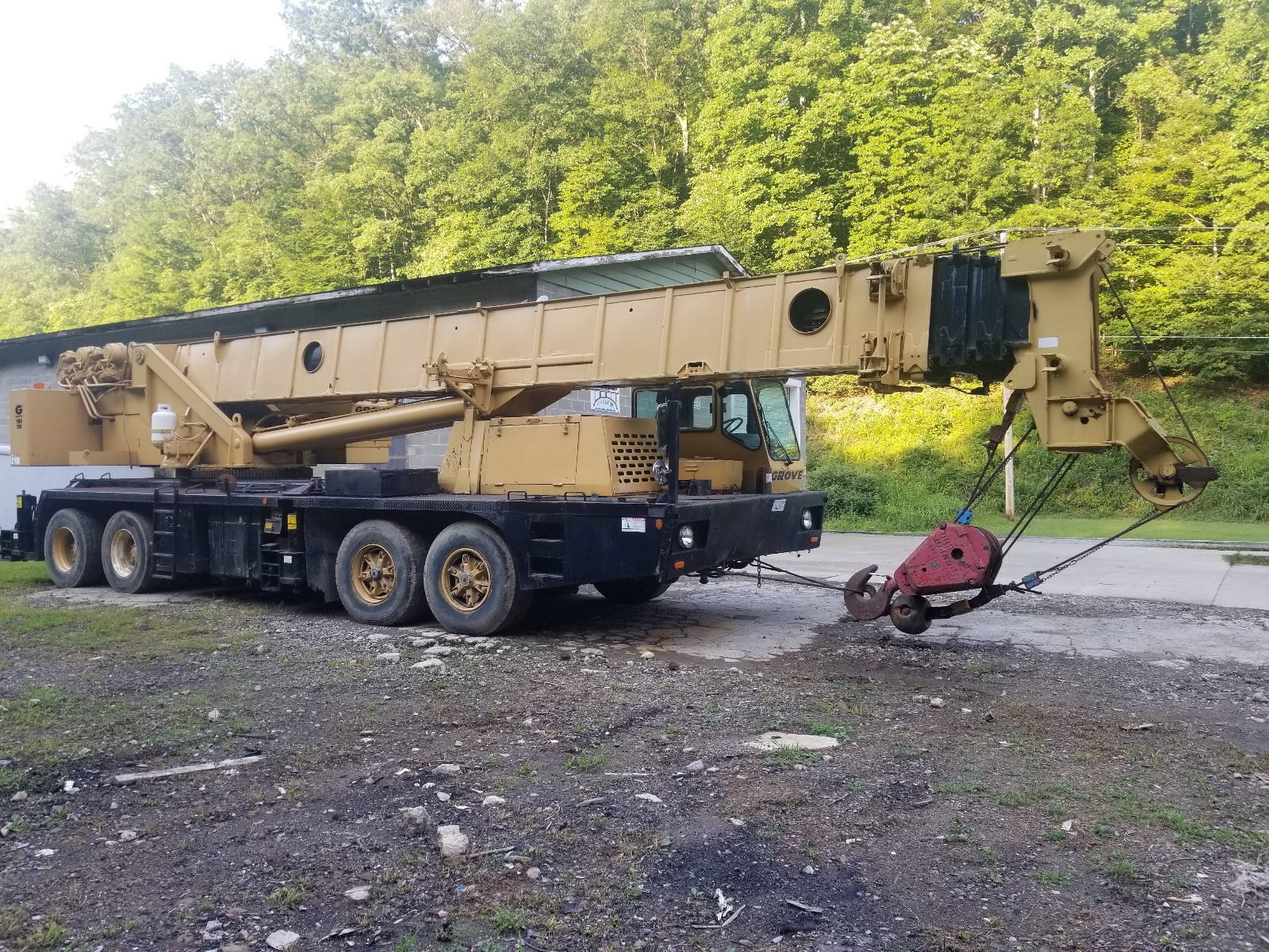 1984 Grove TMS760 60 Ton Hydraulic Truck Crane
