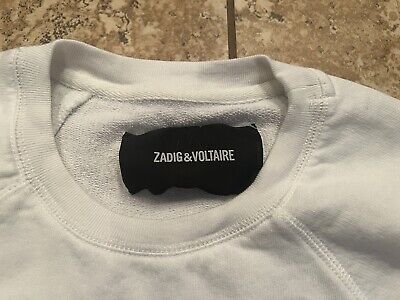Zadig & Voltaire Embellished Sweatshirt Size XS