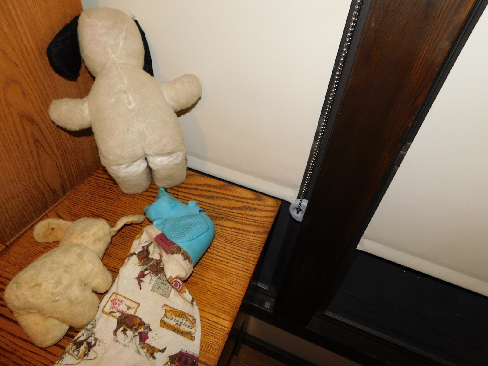 Dog Stuffed Animals Bell in Ear + USA + Puppet Vintage