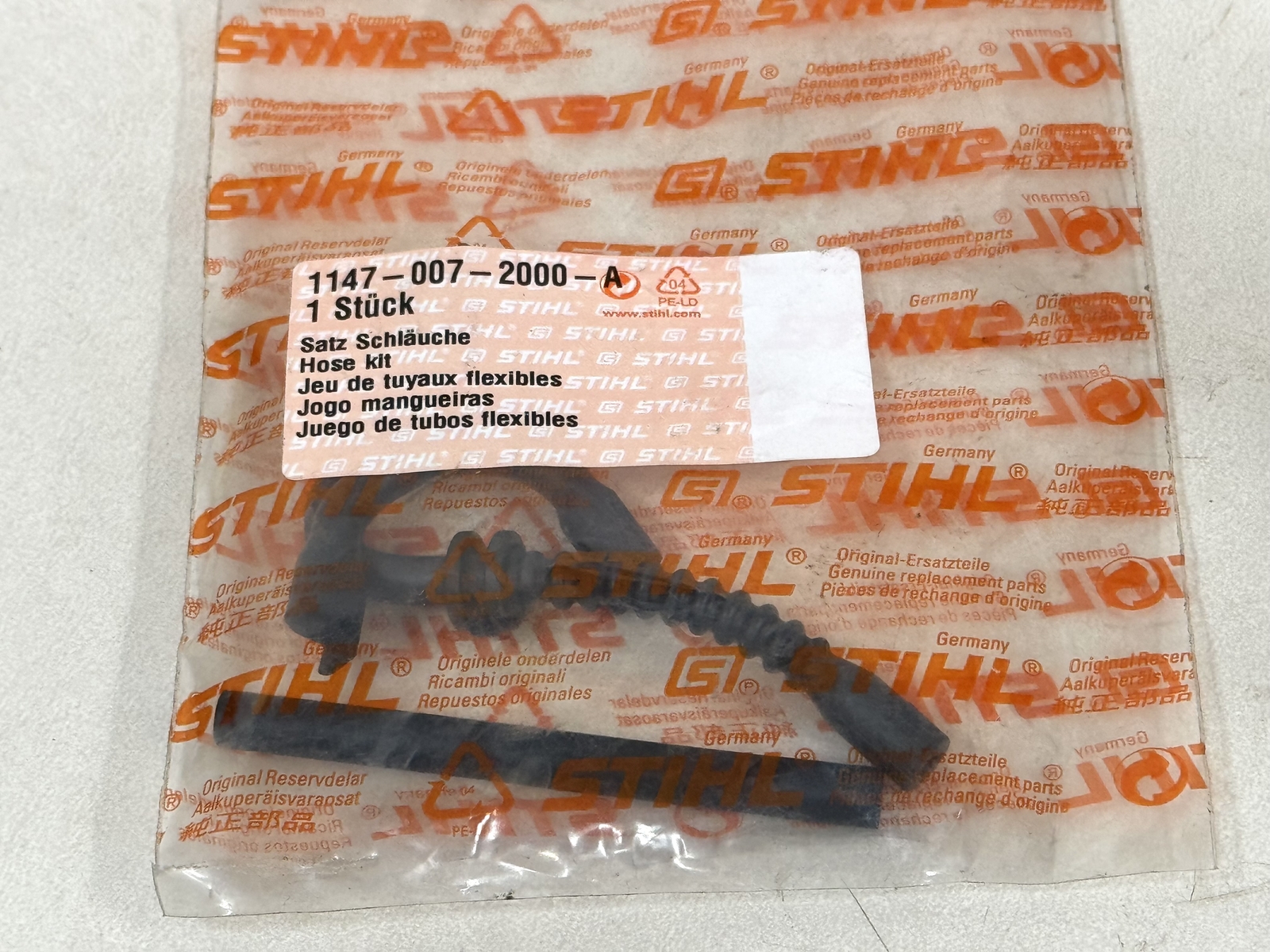 STIHL OEM FUEL HOSE KIT 1147 007 2000 MS500i MS500i-R MS500iR GENUINE - Picture 5 of 5