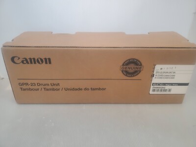 CANON GPR 23 BLACK DRUM UNIT 0456B003 AA NEW OPEN BOX