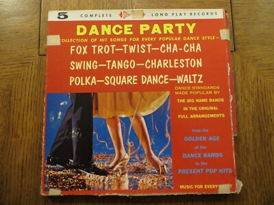 Dance Party: Collection Of Hit Songs For Every Popular Dance Style - Vinyl 5xLP