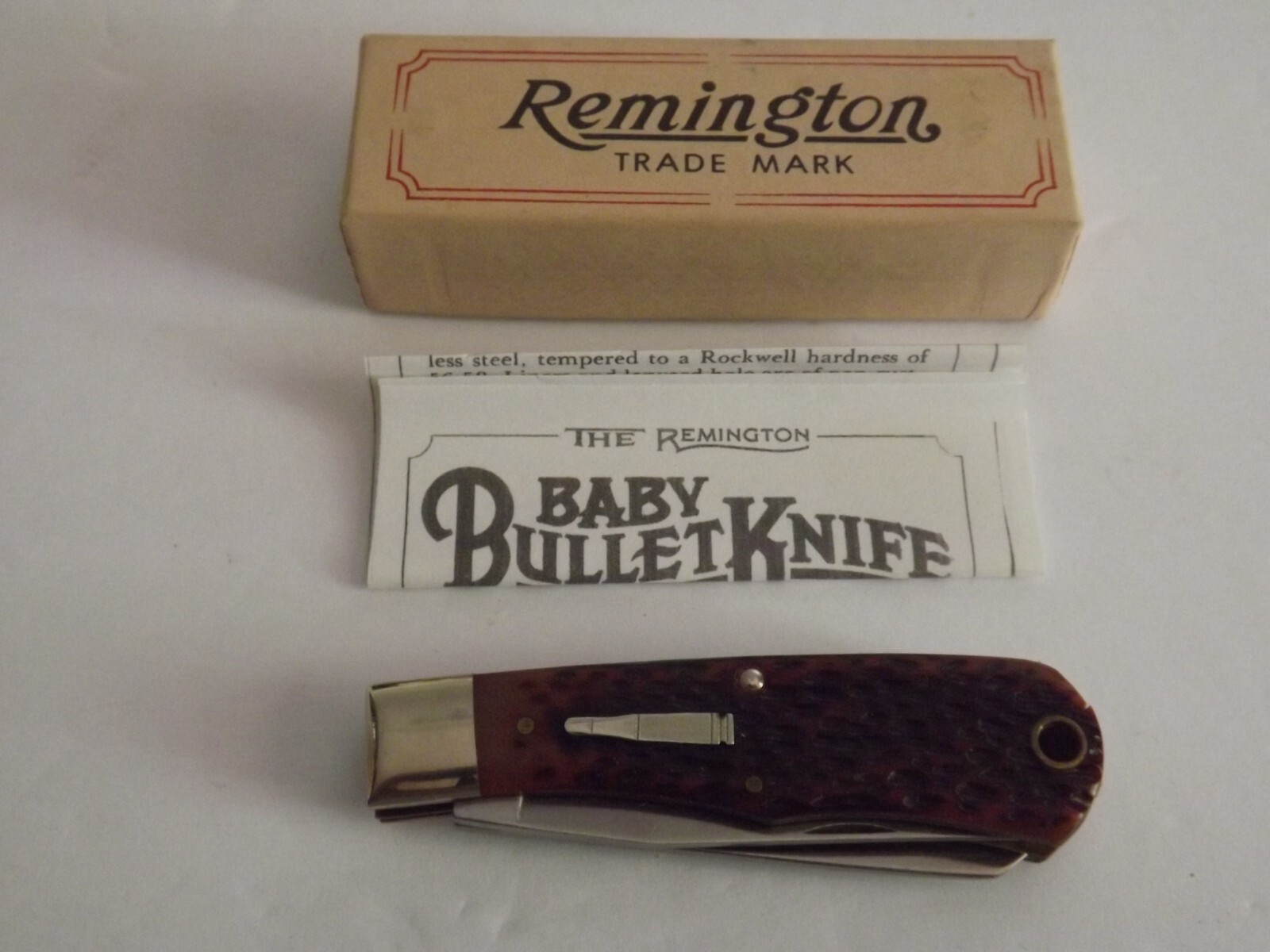 Vintage REMINGTON UMC ONE R1173 “BABY BULLET” KNIFE, 1983 Vintage REMINGTON UMC ONE R1173 “BABY BULLET” KNIFE, 1983