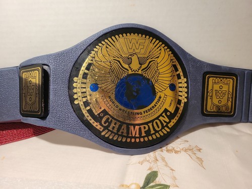 アメリカ通販ファッション WWF 1998 Federation Wrestling Vintage Belt Champions World アート・デザイン・音楽