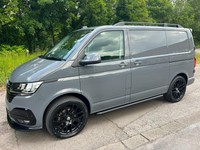2022 VOLKSWAGEN TRANSPORTER T6.1 TDI HIGHLINE SWB IN PURE GREY - EURO SIX