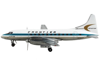GeminiJets GJ1263 Convair CV-580 Commercial Aircraft ''Frontier Airlines 1/400