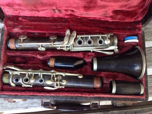 Estate Find Henri Leduc Paris Vintage Clarinet With Original Case