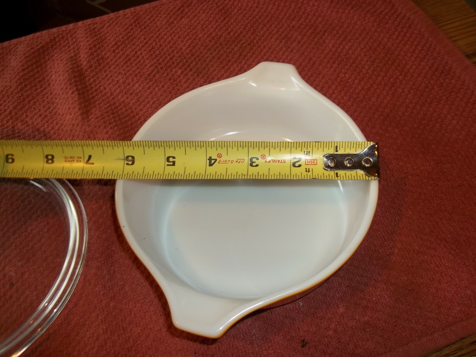 Vintage PYREX 471-B Butterfly Gold 500 ml Casserole Dish W/Lid