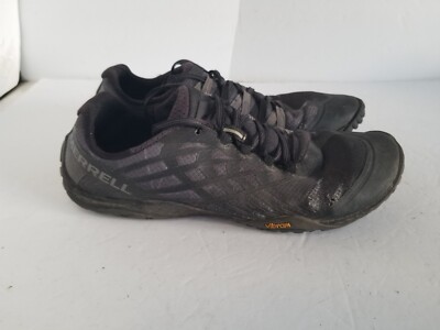 merrell trail glove shoes men 95 blue depthssilver running vibram barefoot 375667232495