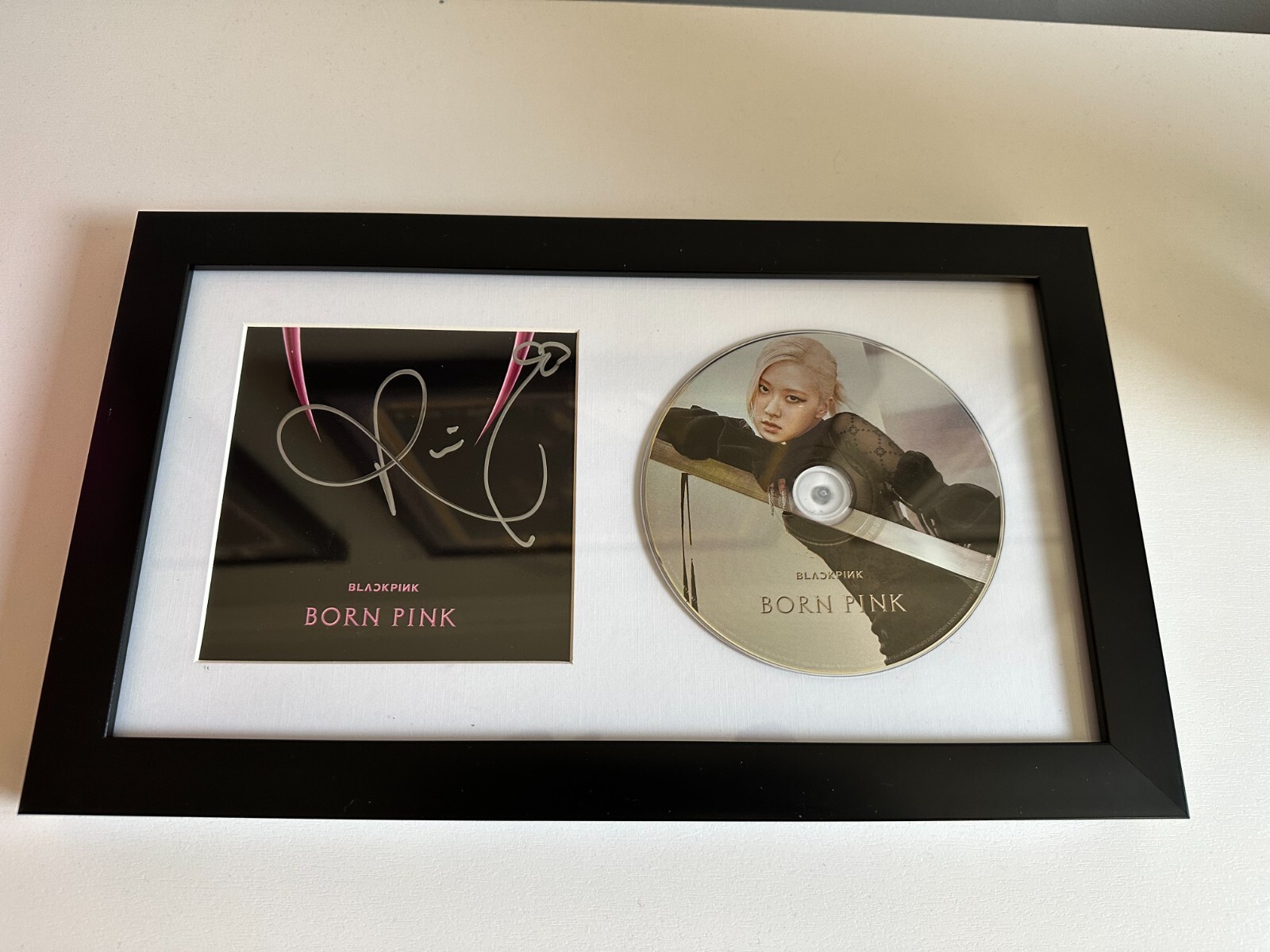 BLACKPINK BORN PINK ROSÉ サイン入り Blackpink Born Pink Signed Cover Digipack Full Set 4 Lisa