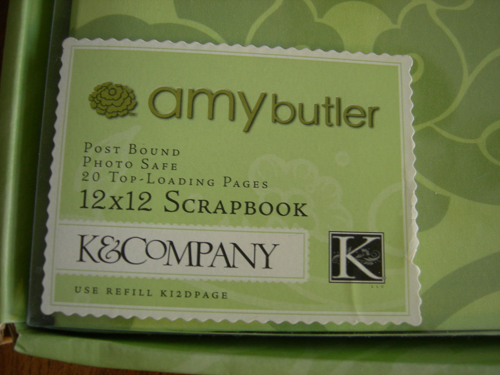 K&Company Amy Butler 12 X 12 Sola Fabric Scrapbook NEW (other)