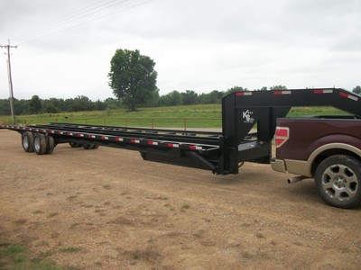 40' Gooseneck Shipping Container Trailer