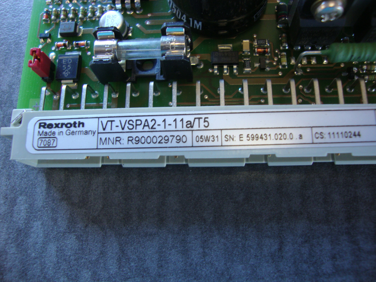 NEW REXROTH VT-VSPA2-1-11a/T5 PROPORTIONAL AMPLIFIER MODULE